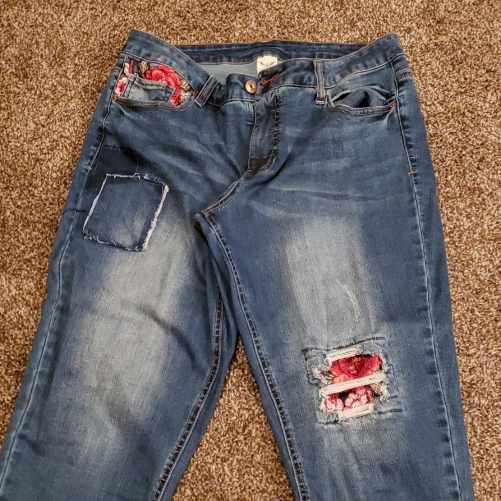 Capri jeans
